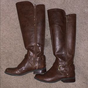 Guess Brown Riding Boots